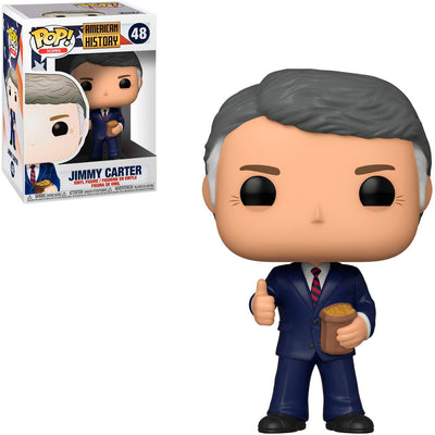 FUNKO POP ICONS AMERICAN HISTORY - JIMMY CARTER 48 BRINDE