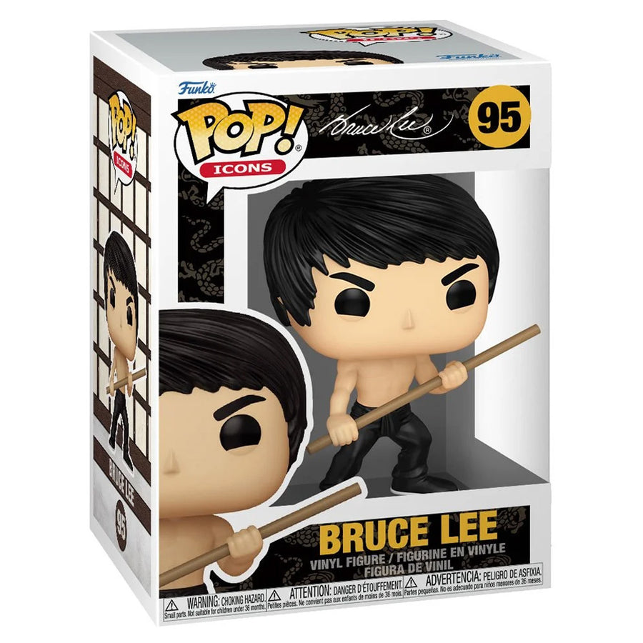FUNKO POP ICONS BRUCE LEE 95