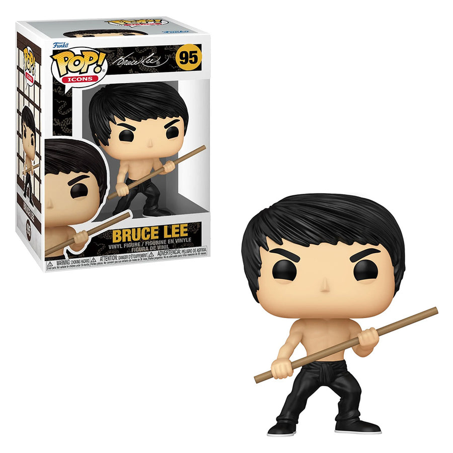 FUNKO POP ICONS BRUCE LEE 95 BRINDE