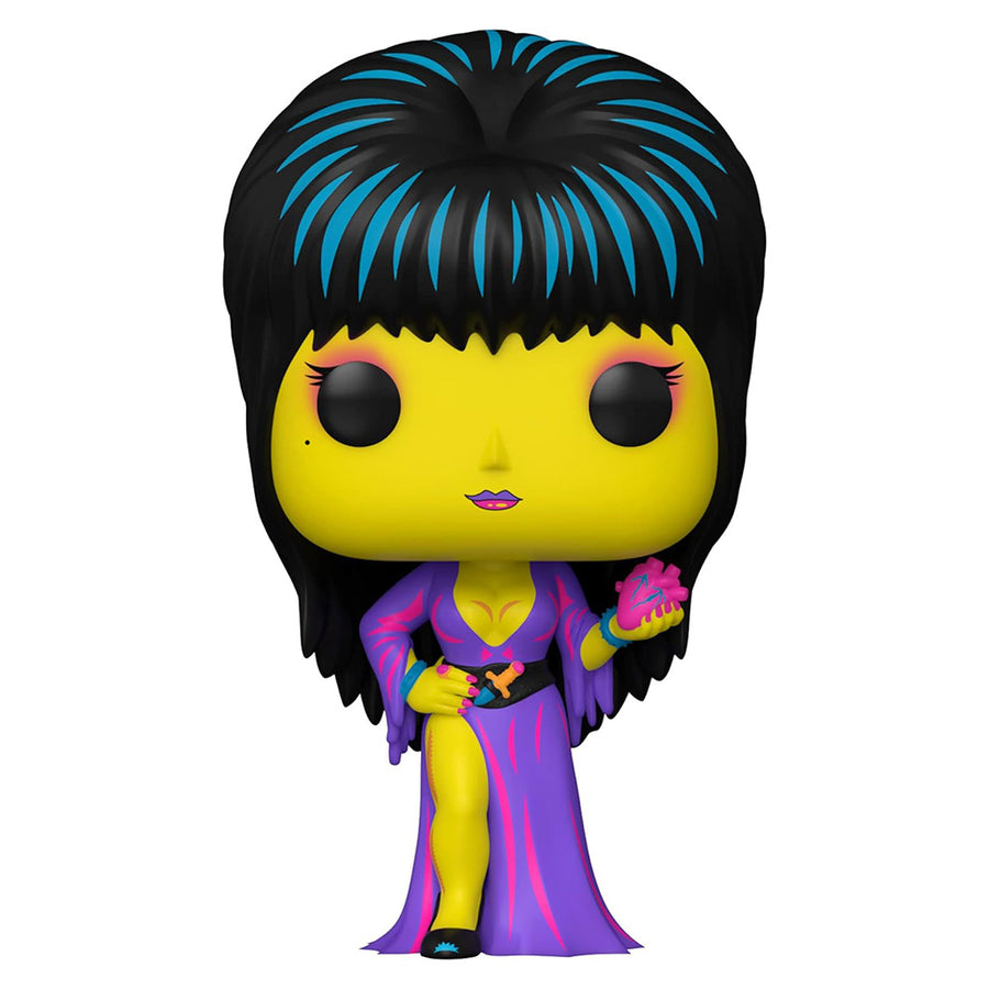 FUNKO POP ICONS ELVIRA 40TH YEARS EXCLUSIVE - ELVIRA 68 (BLACKLIGHT)
