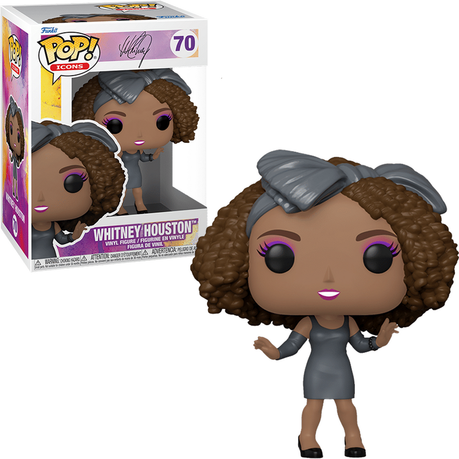 FUNKO POP ICONS - WHITNEY HOUSTON 70 BRINDE