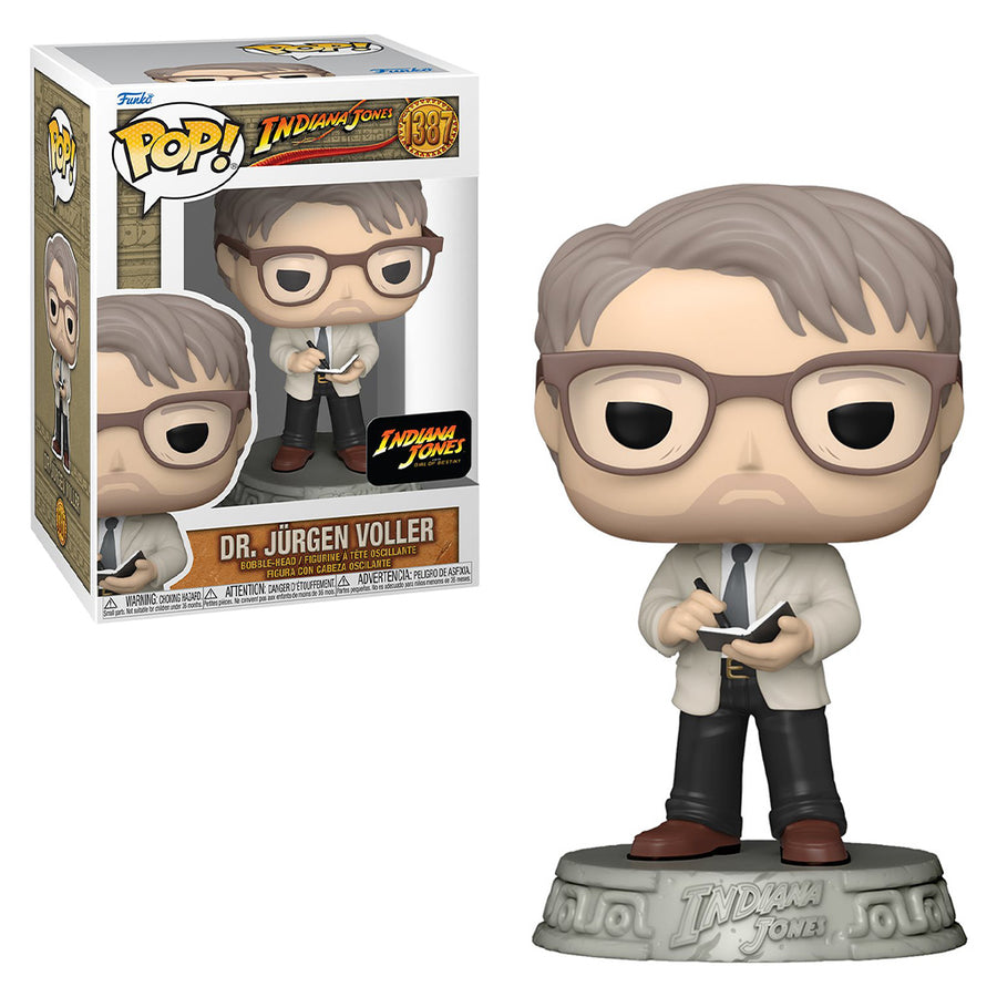 FUNKO POP INDIANA JONES AND THE DIAL OF DESTINY - DR. JURGEN VOLLER 1387 BRINDE