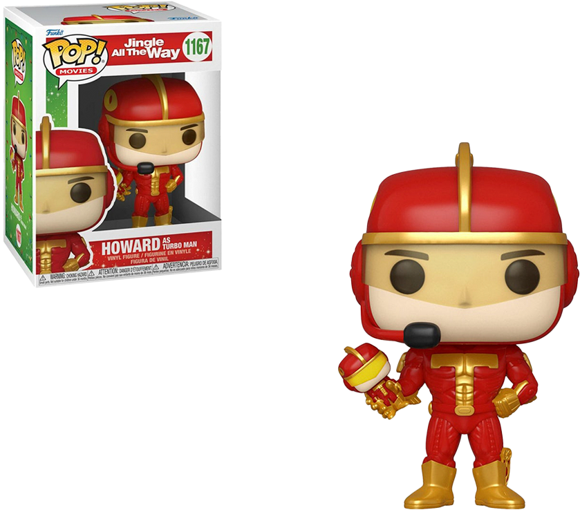 FUNKO POP JINGLE ALL THE WAY HOWARD AS - TURBO MAN 1167 BRINDE