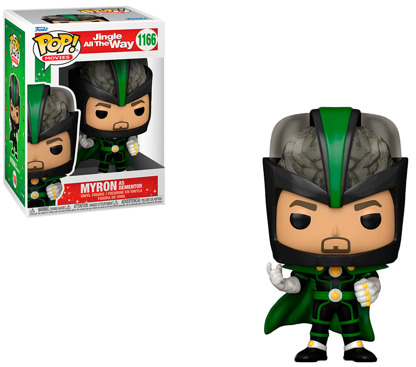 FUNKO POP JINGLE ALL THE WAY - MYRON AS DEMENTOR 1166 BRINDE