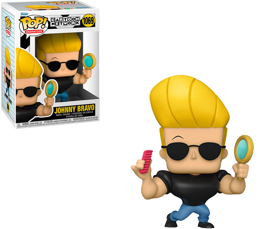 FUNKO POP JOHNNY BRAVO - JOHNNY BRAVO 1069 BRINDE