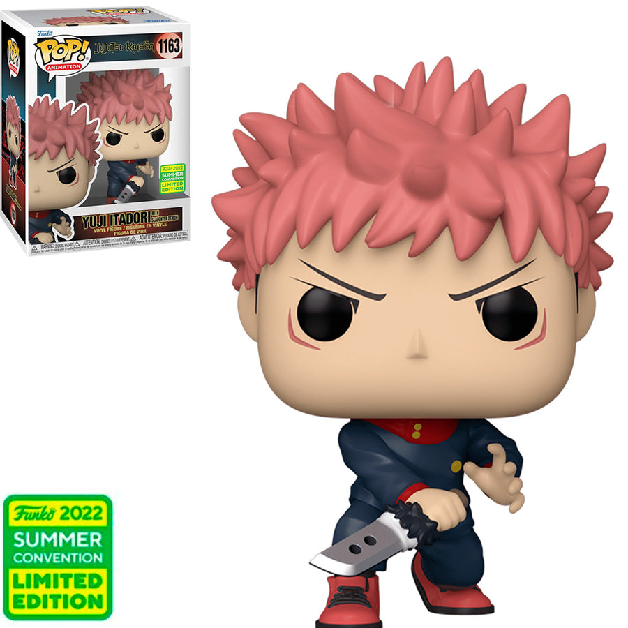 FUNKO POP JUJUTSU KAISEN - YUJI ITADORI W/SLAUGHTER DEMON 1163 (SDCC 2022) BRINDE