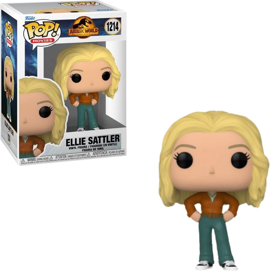 FUNKO POP JURASSIC WORLD DOMINION - ELLIE SATTLER 1214 BRINDE