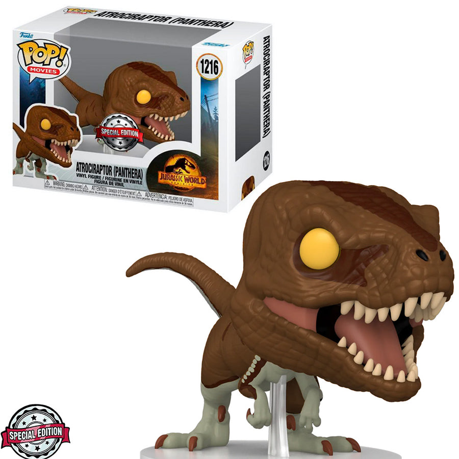 FUNKO POP JURASSIC WORLD DOMINION EXCLUSIVE - ATROCIRAPTOR PANTHERA 1216