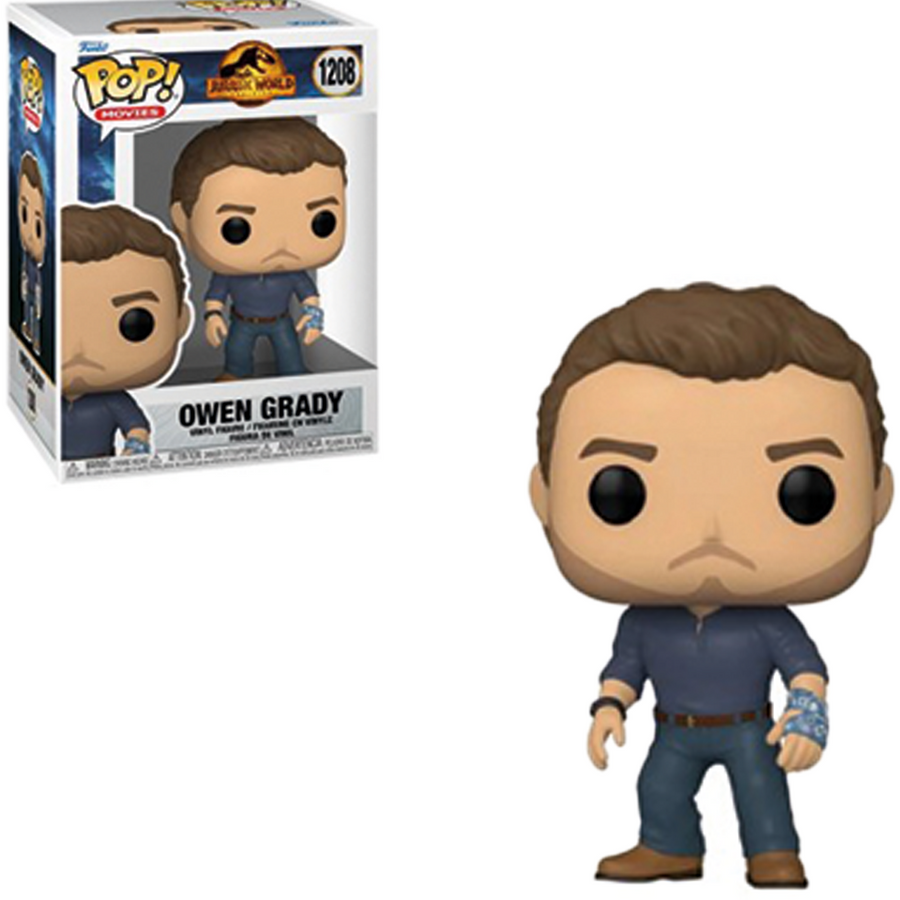 FUNKO POP JURASSIC WORLD DOMINION - OWEN GRADY 1208 BRINDE