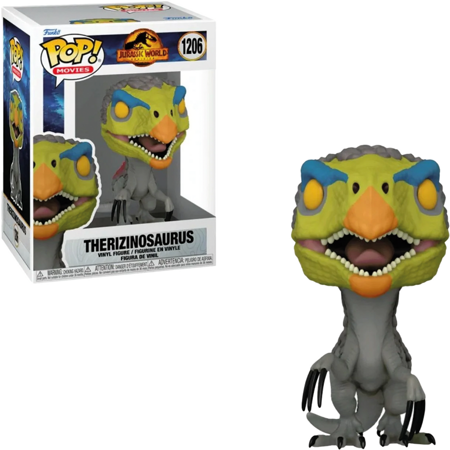 FUNKO POP JURASSIC WORLD DOMINION - THERIZINOSAURUS 1206 BRINDE