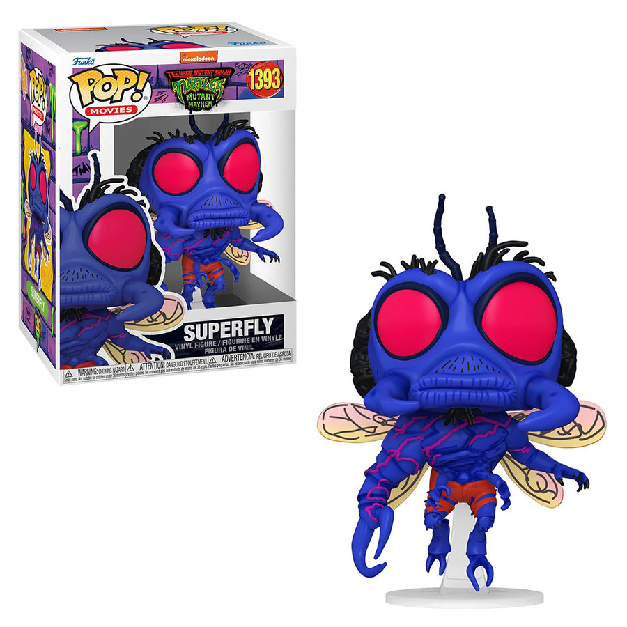 FUNKO POP MOVIES TEENAGE MUTANT NINJA TURTLES: MUTANT MAYHEM - SUPERFLY 1393 BRINDE
