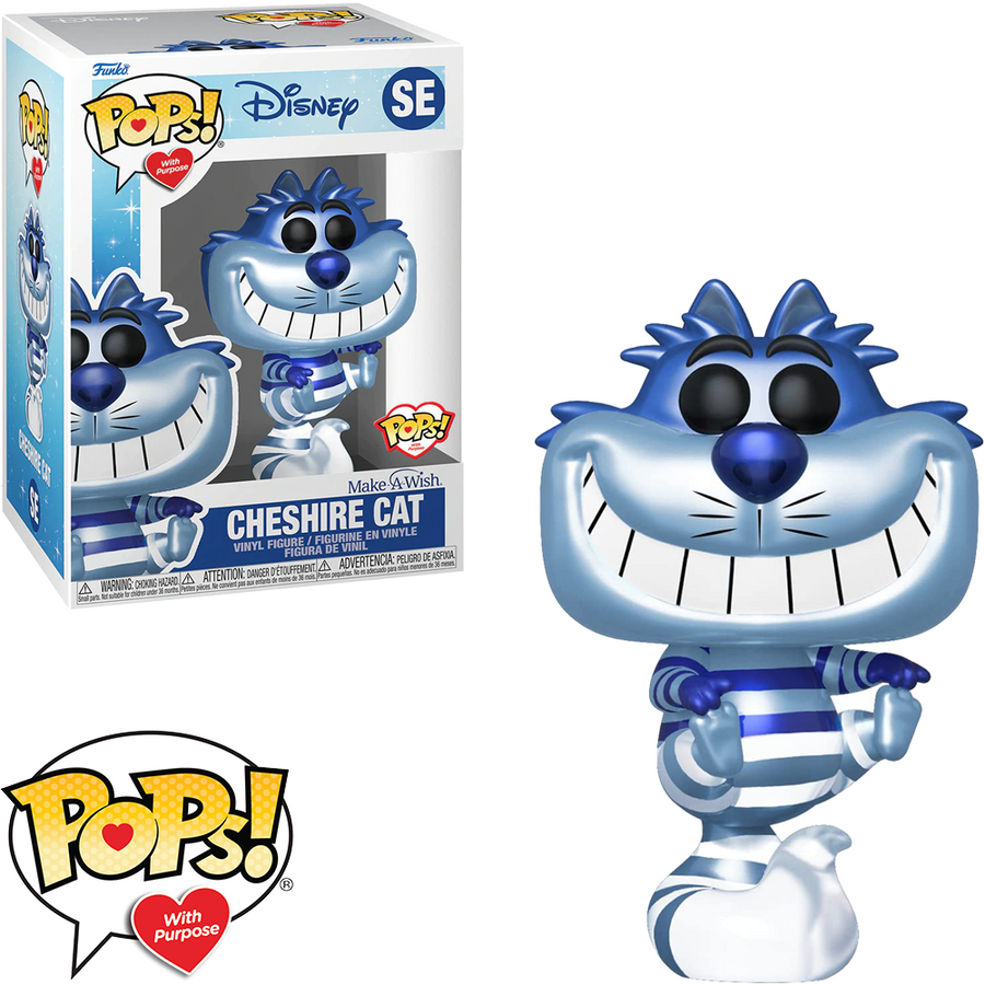 FUNKO POP MAKE-A-WISH DISNEY - CHESHIRE CAT SE BRINDE