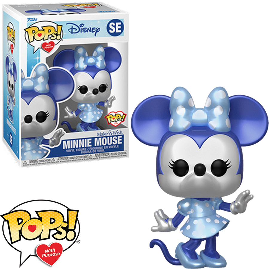 FUNKO POP MAKE-A-WISH DISNEY - MINNIE MOUSE SE BRINDE