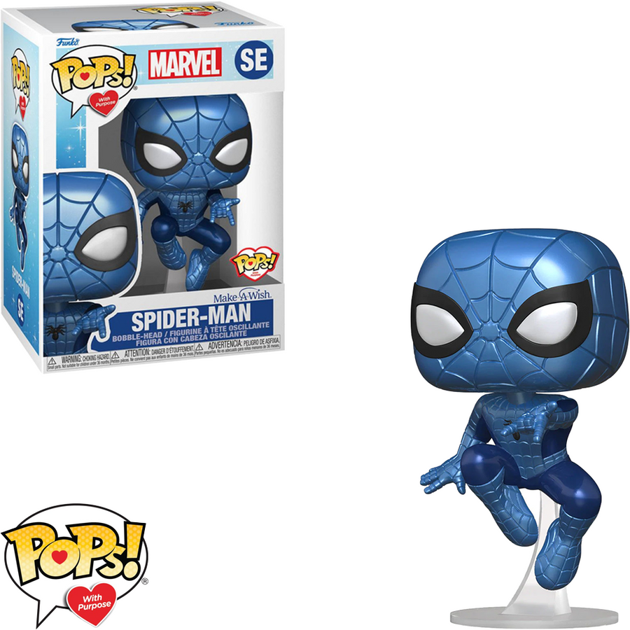 FUNKO POP MAKE-A-WISH MARVEL - SPIDER-MAN SE