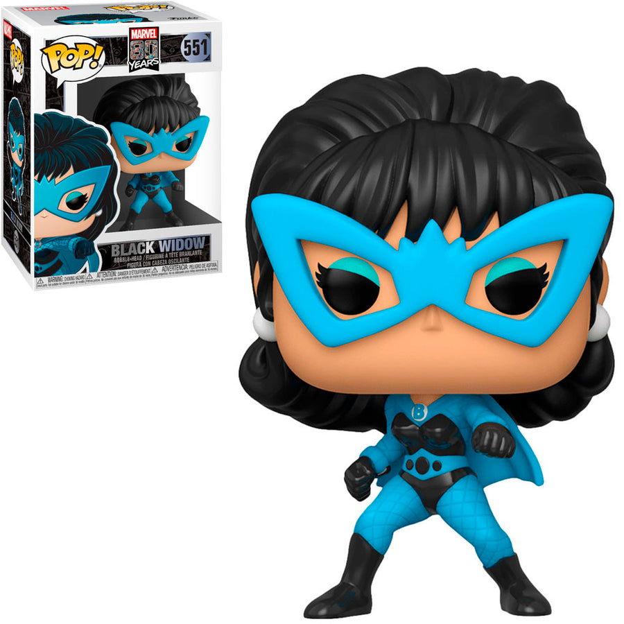FUNKO POP MARVEL 80 YEARS - BLACK WIDOW (FIRST APPEARANCE) 551 BRINDE