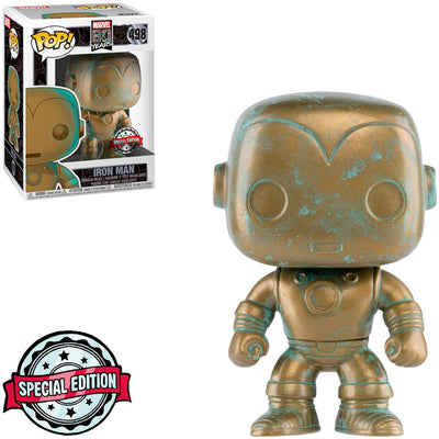 FUNKO POP MARVEL 80 YEARS EXCLUSIVE - IRON MAN PATINA 498