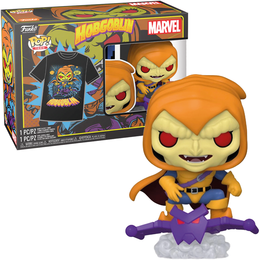 FUNKO POP MARVEL ANIMATED SPIDER-MAN TEE BUNDLE EXCLUSIVE - HOBGOBLIN