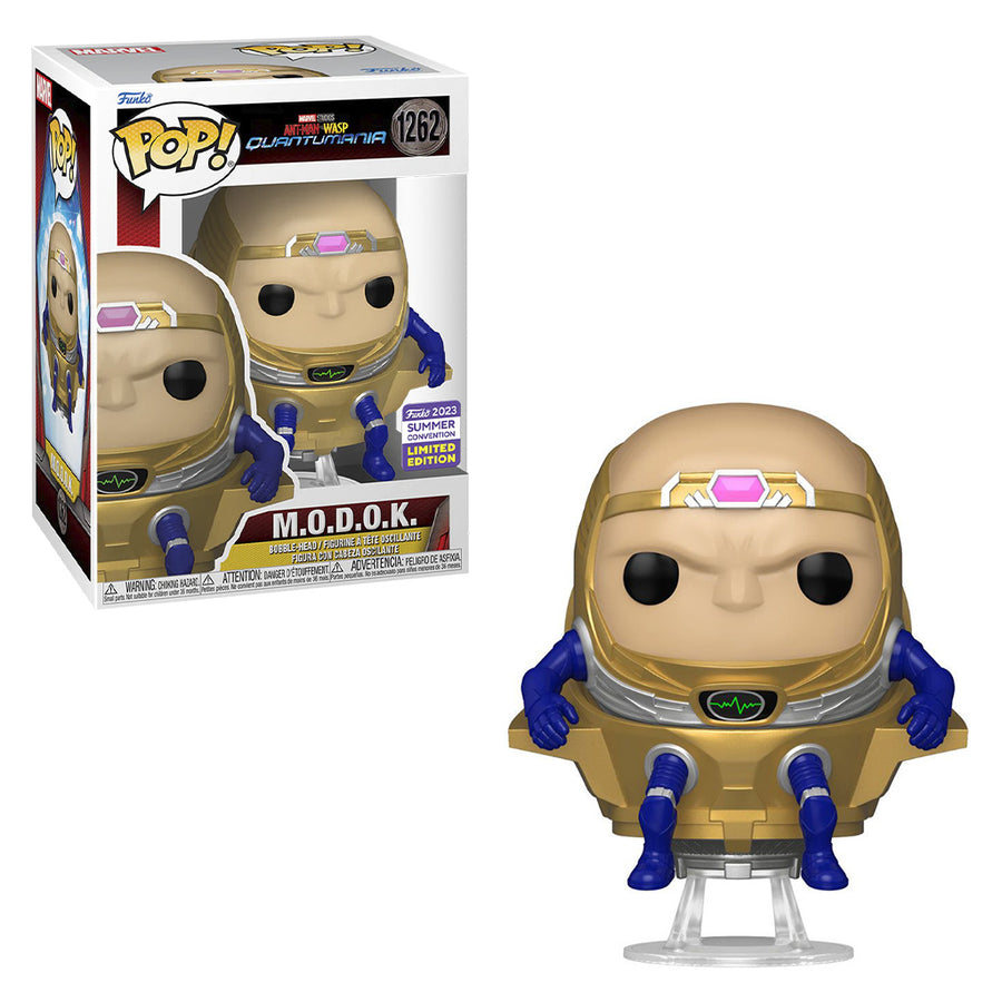 FUNKO POP MARVEL ANT MAN AND THE WASP: QUANTUMANIA SAN DIEGO COMIC CON 2023 - M.O.D.O.K 1262 BRINDE