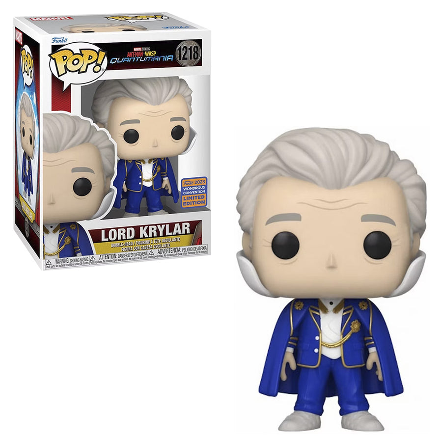 FUNKO POP MARVEL ANT-MAN QUANTUMANIA WDC LIMITED EDITION - LORD KRYLAR 1218 BRINDE