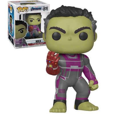 FUNKO POP MARVEL AVENGERS ENDGAME - SUPER SIZED 6" HULK 478