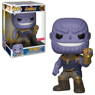 FUNKO POP MARVEL AVENGERS INFINITY WAR - *SUPER SIZED 10* THANOS 308