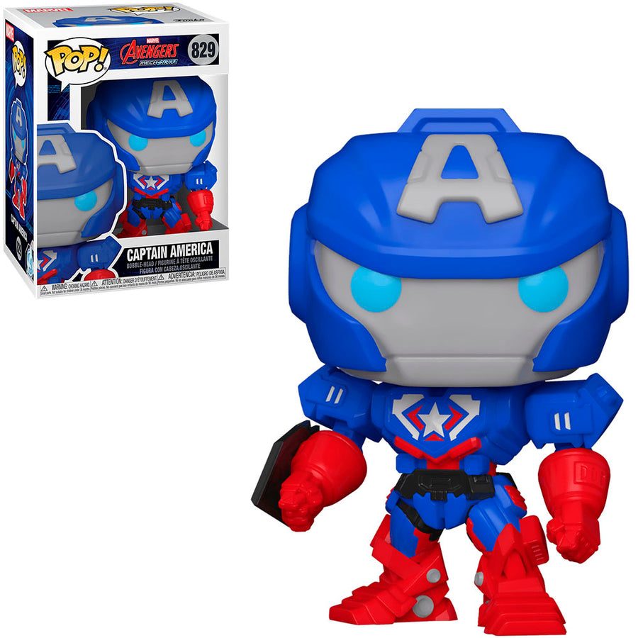 FUNKO POP MARVEL AVENGERS MECH STRIKE - CAPTAIN AMERICA 829