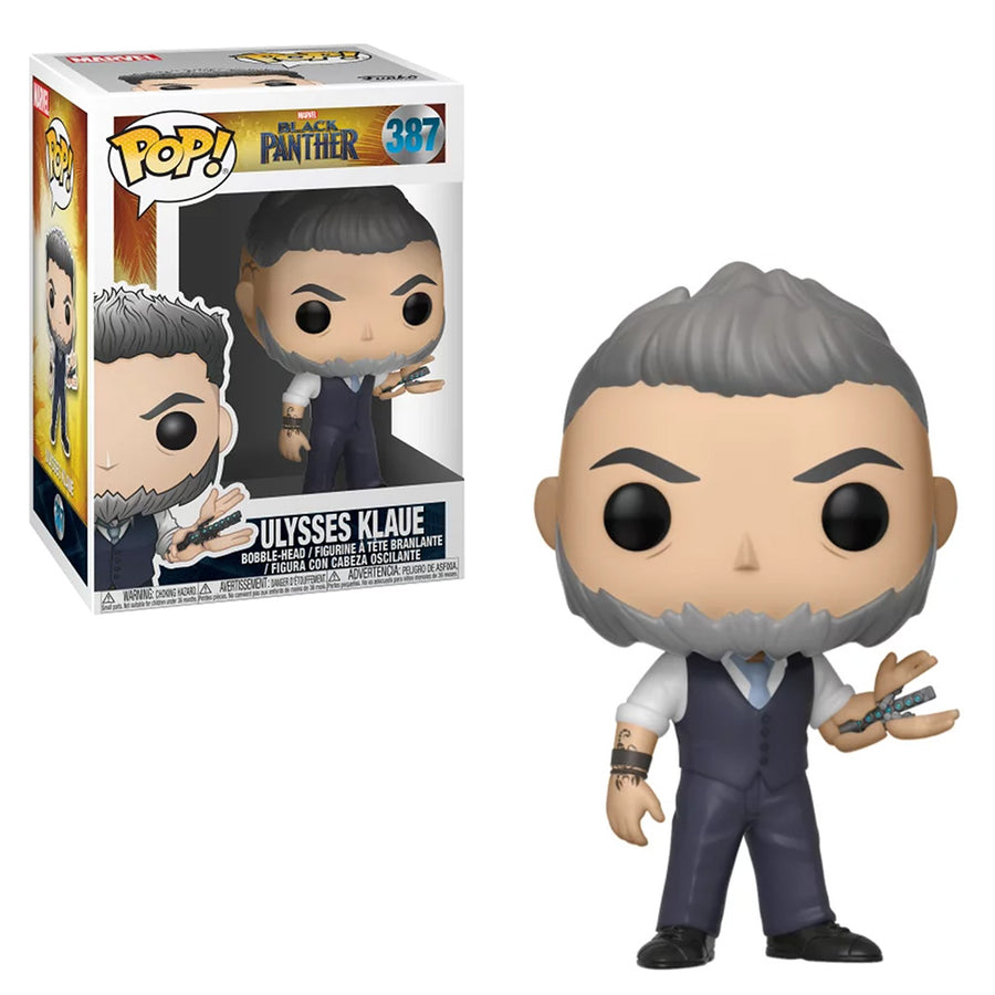 FUNKO POP MARVEL BLACK PANTHER - ULYSSES KLAUE 387