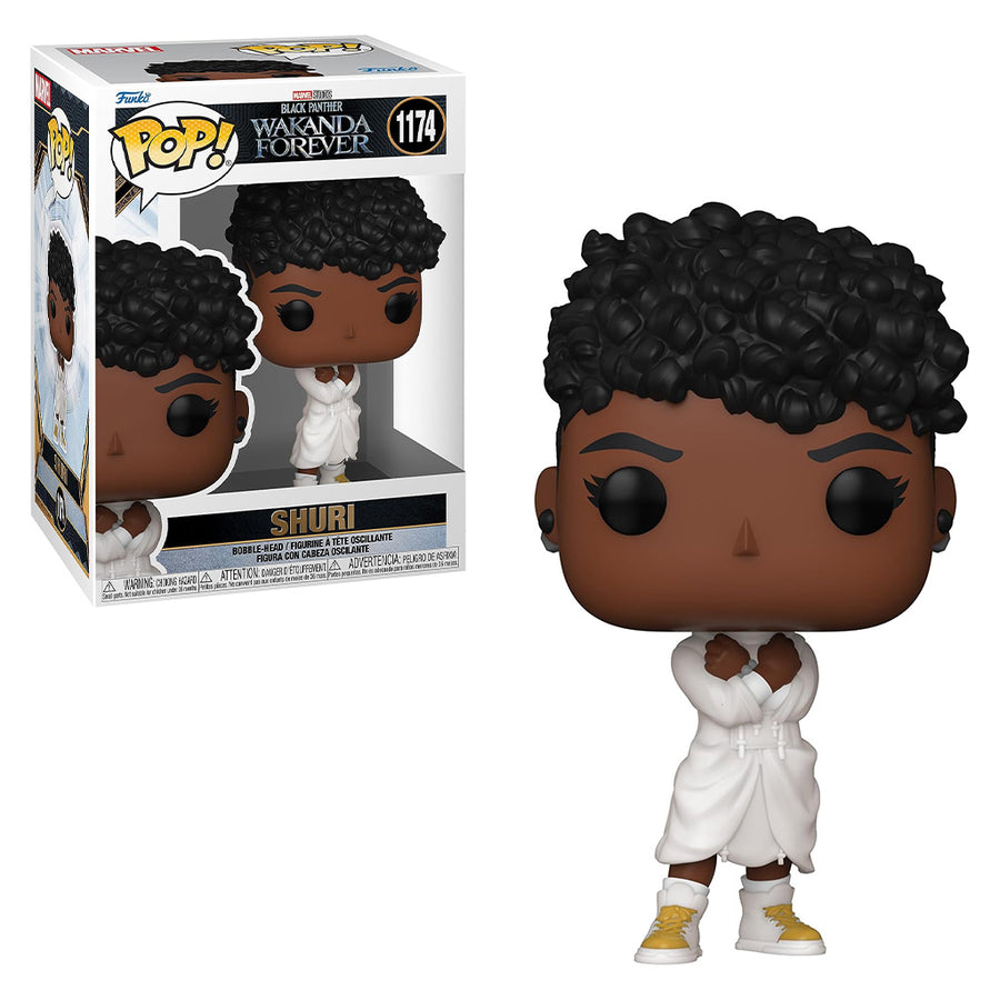FUNKO POP MARVEL BLACK PANTHER: WAKANDA FOREVER - SHURI 1174 BRINDE