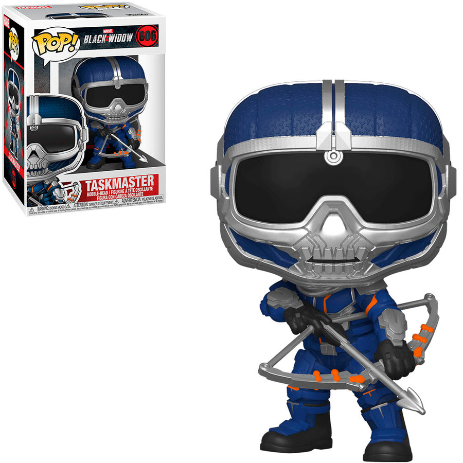 FUNKO POP MARVEL BLACK WIDOW - TASKMASTER 606 BRINDE