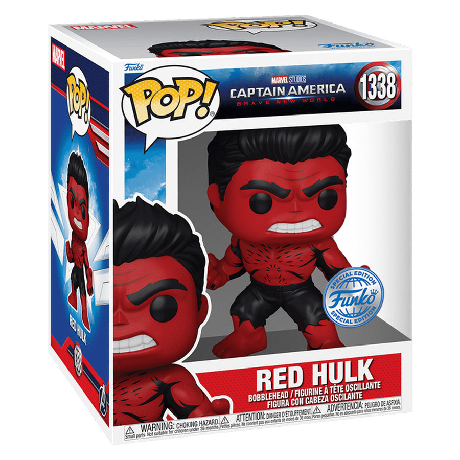 FUNKO POP MARVEL CAPTAIN AMERICA: BRAVE NEW WORLD EXCLUSIVE - RED HULK 1338