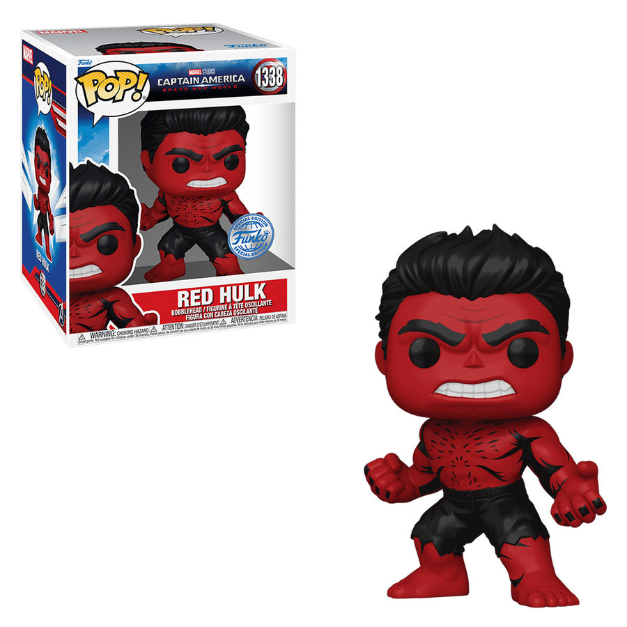FUNKO POP MARVEL CAPTAIN AMERICA: BRAVE NEW WORLD EXCLUSIVE - RED HULK 1338 BRINDE