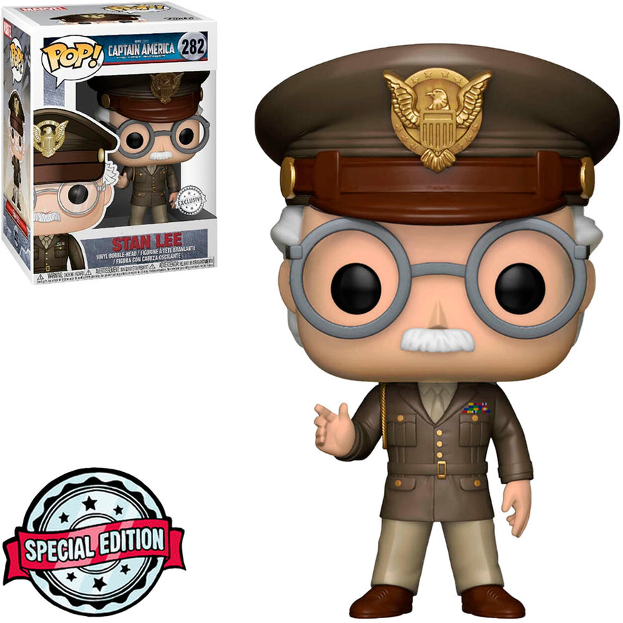 FUNKO POP MARVEL CAPTAIN AMERICA: THE FIRST AVENGER EXCLUSIVE - STAN LEE (GENERAL) 283