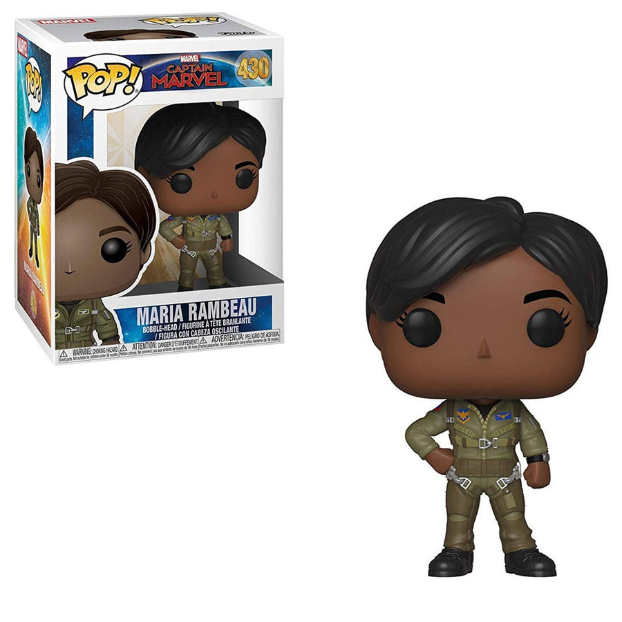 FUNKO POP MARVEL CAPTAIN MARVEL - MARIA RAMBEAU 430 BRINDE