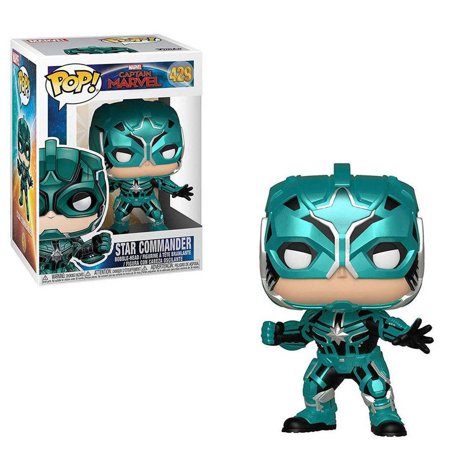 FUNKO POP MARVEL CAPTAIN MARVEL - STAR COMMANDER 429