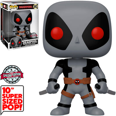 FUNKO POP MARVEL DEADPOOL EXCLUSIVE - DEADPOOL GREY (10" SUPER SIZED) 543