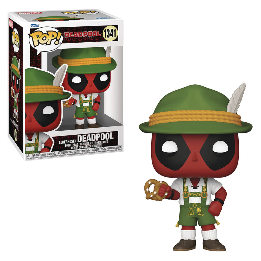 FUNKO POP MARVEL DEADPOOL - LEDERHOSEN DEADPOOL 1341 BRINDE