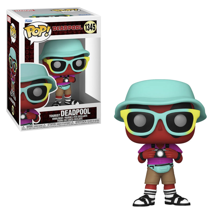 FUNKO POP MARVEL DEADPOOL - TOURIST DEADPOOL 1345 BRINDE
