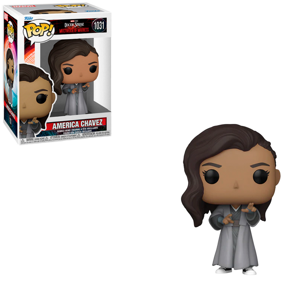 FUNKO POP MARVEL DOCTOR STRANGE 2 - AMERICA CHAVEZ 1031 BRINDE