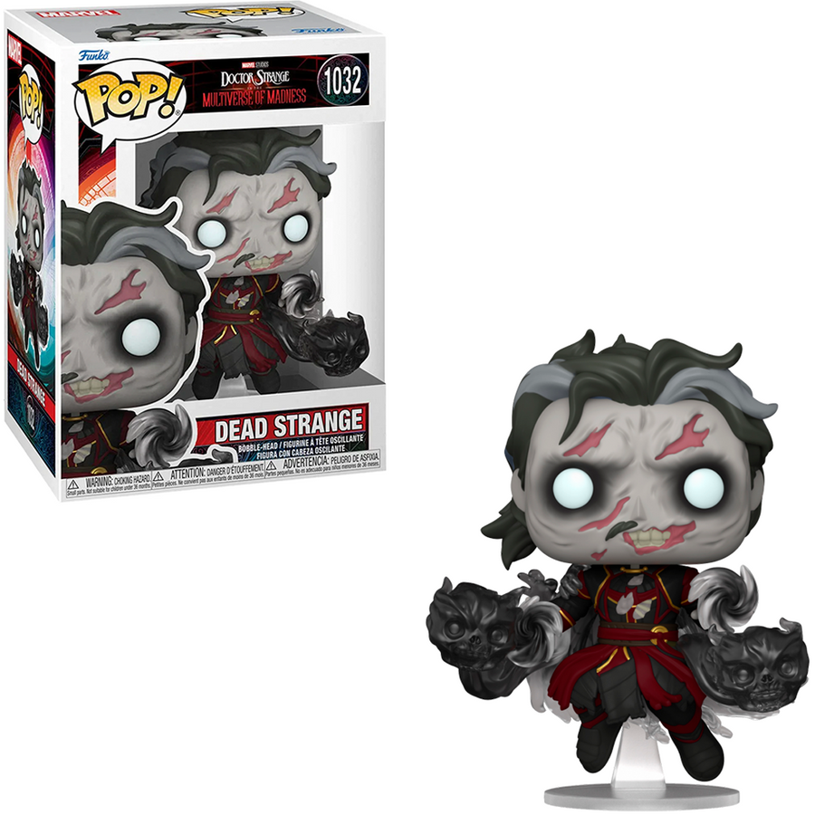 FUNKO POP MARVEL DOCTOR STRANGE 2 - DEAD STRANGE 1032 BRINDE