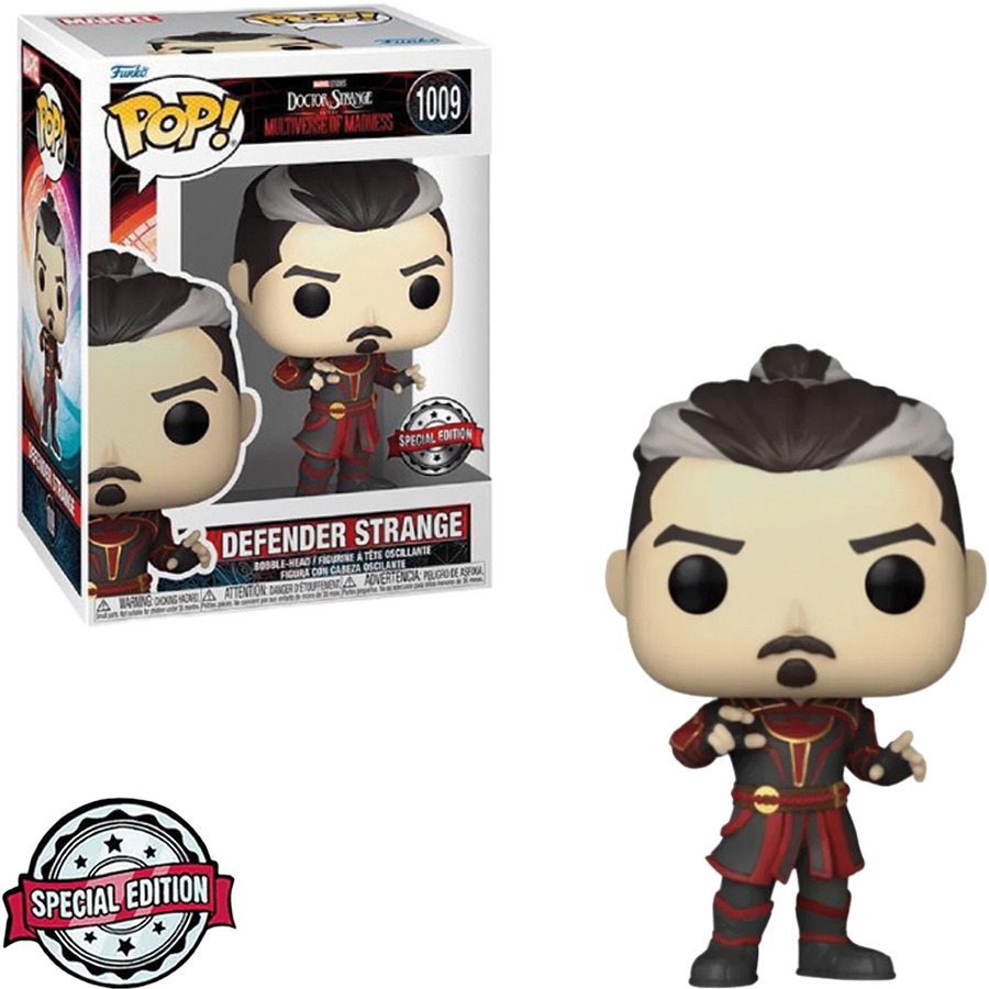 FUNKO POP MARVEL DOCTOR STRANGE IN THE MULTIVERSE OF MADNESS EXCLUSIVE - DEFENDER STRANGE 1009