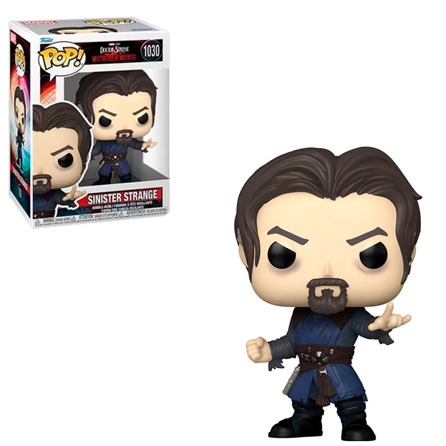 FUNKO POP MARVEL DOCTOR STRANGE IN THE MULTIVERSE OF MADNESS - SINISTER STRANGE 1030 BRINDE
