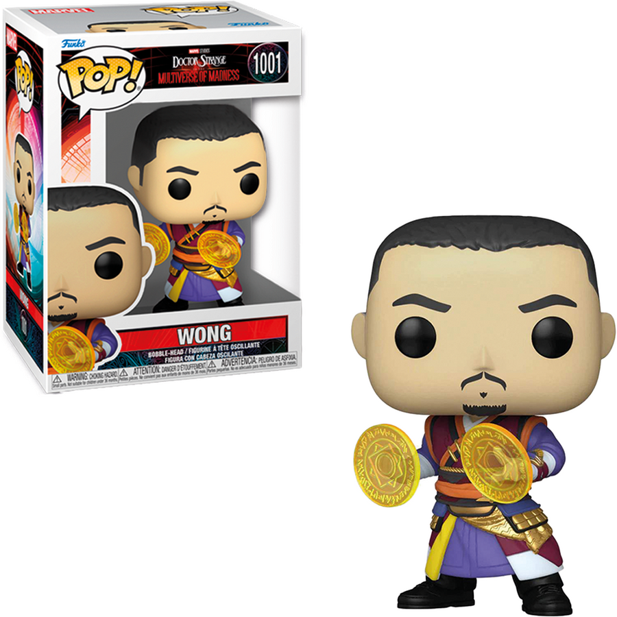 FUNKO POP MARVEL DOCTOR STRANGE IN THE MULTIVERSE OF MADNESS - WONG 1001 BRINDE