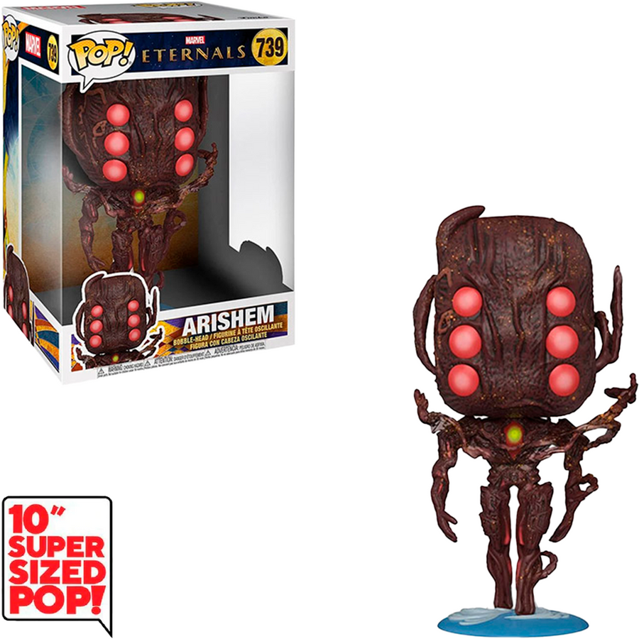 FUNKO POP MARVEL ETERNALS - ARISHEM 739 (SUPER SIZED 10