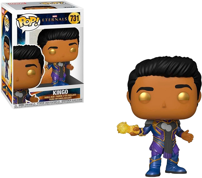 FUNKO POP MARVEL ETERNALS - KINGO 731 BRINDE