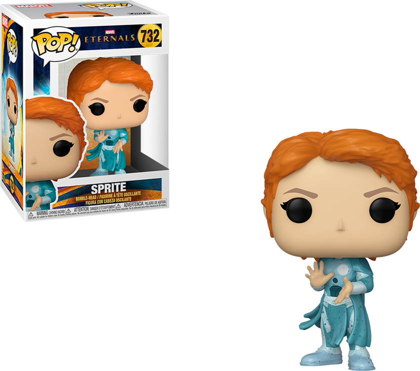 FUNKO POP MARVEL ETERNALS - SPRITE 732 BRINDE