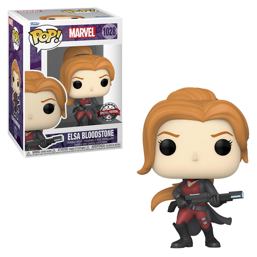 FUNKO POP MARVEL EXCLUSIVE - ELSA BLOODSTONE 1028 BRINDE