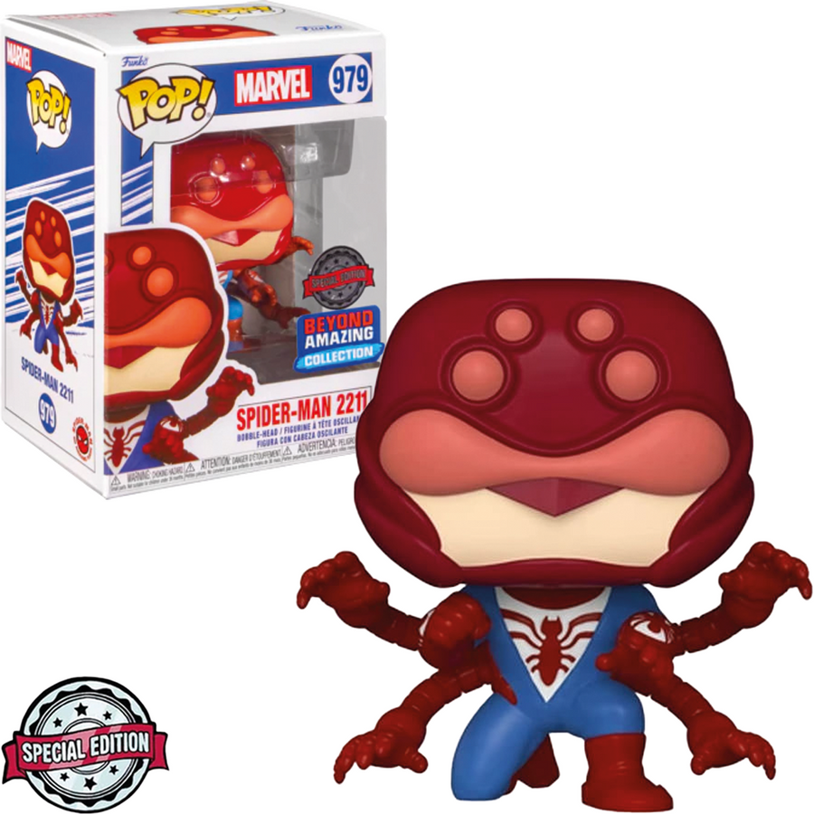FUNKO POP MARVEL EXCLUSIVE - SPIDER-MAN 2211 979 BRINDE