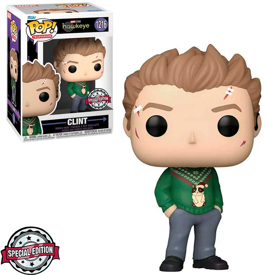 FUNKO POP MARVEL HAWKEYE EXCLUSIVE - CLINT 1216