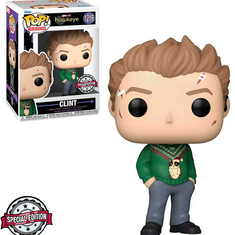 FUNKO POP MARVEL HAWKEYE EXCLUSIVE - CLINT 1216