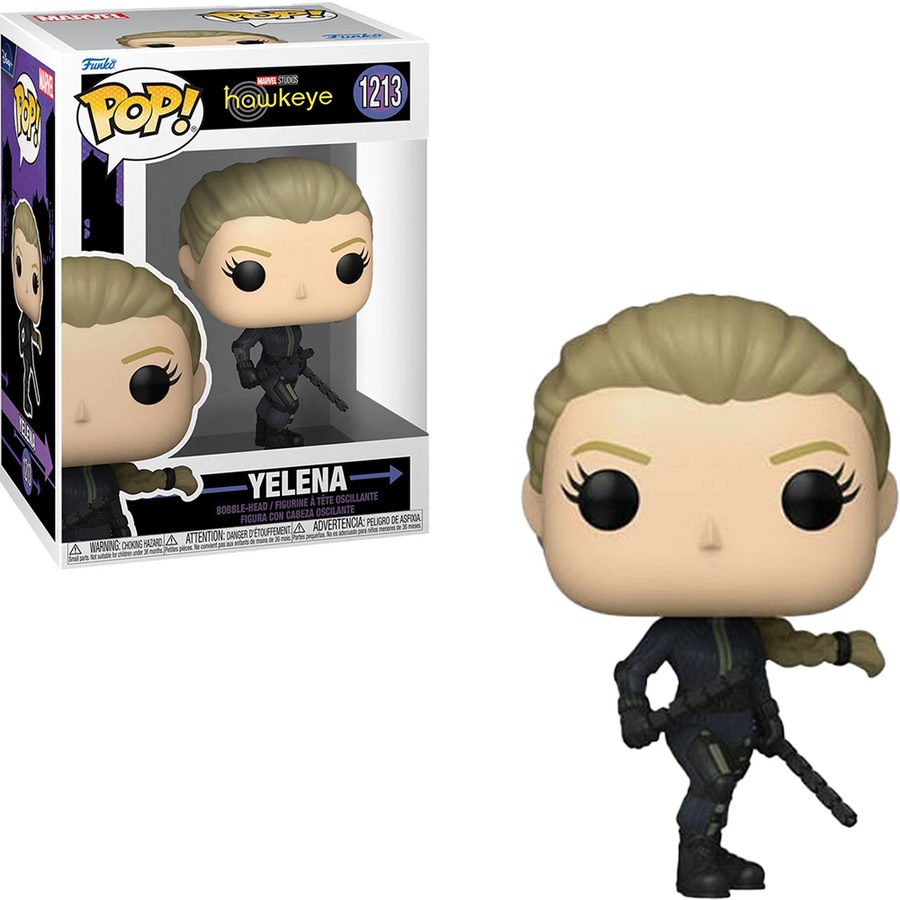 FUNKO POP MARVEL HAWKEYE - YELENA 1213 BRINDE